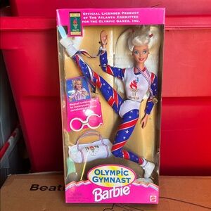Olympic Gymnast Barbie Doll (1996) - New in the Box